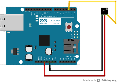 Connect light sensor (TSL251) to Arduino Uno – Paul's blog